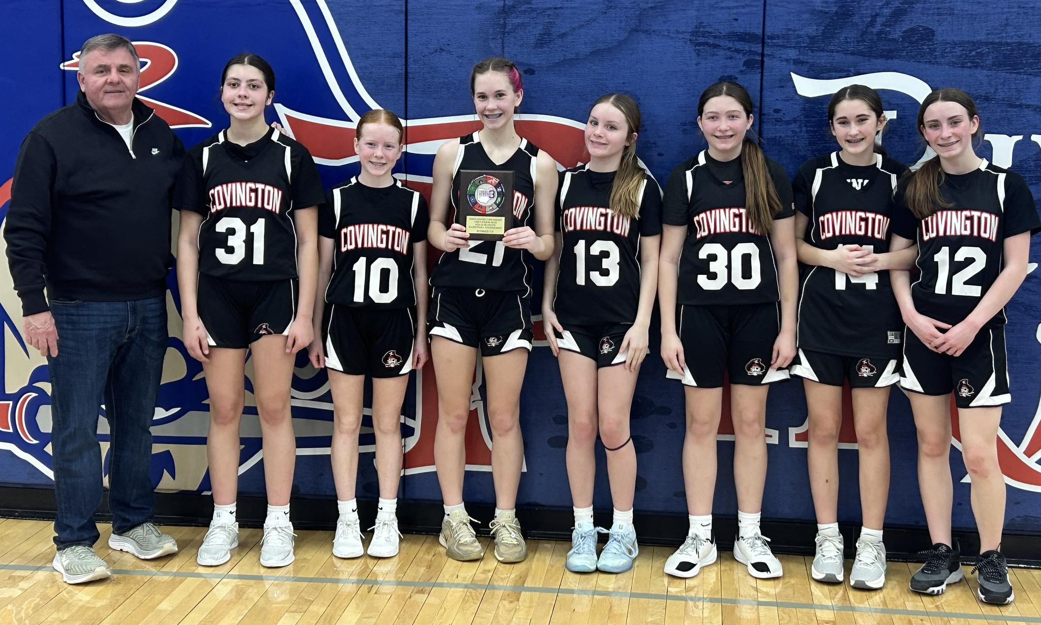 Covington 7th grade girls basketball runner-up