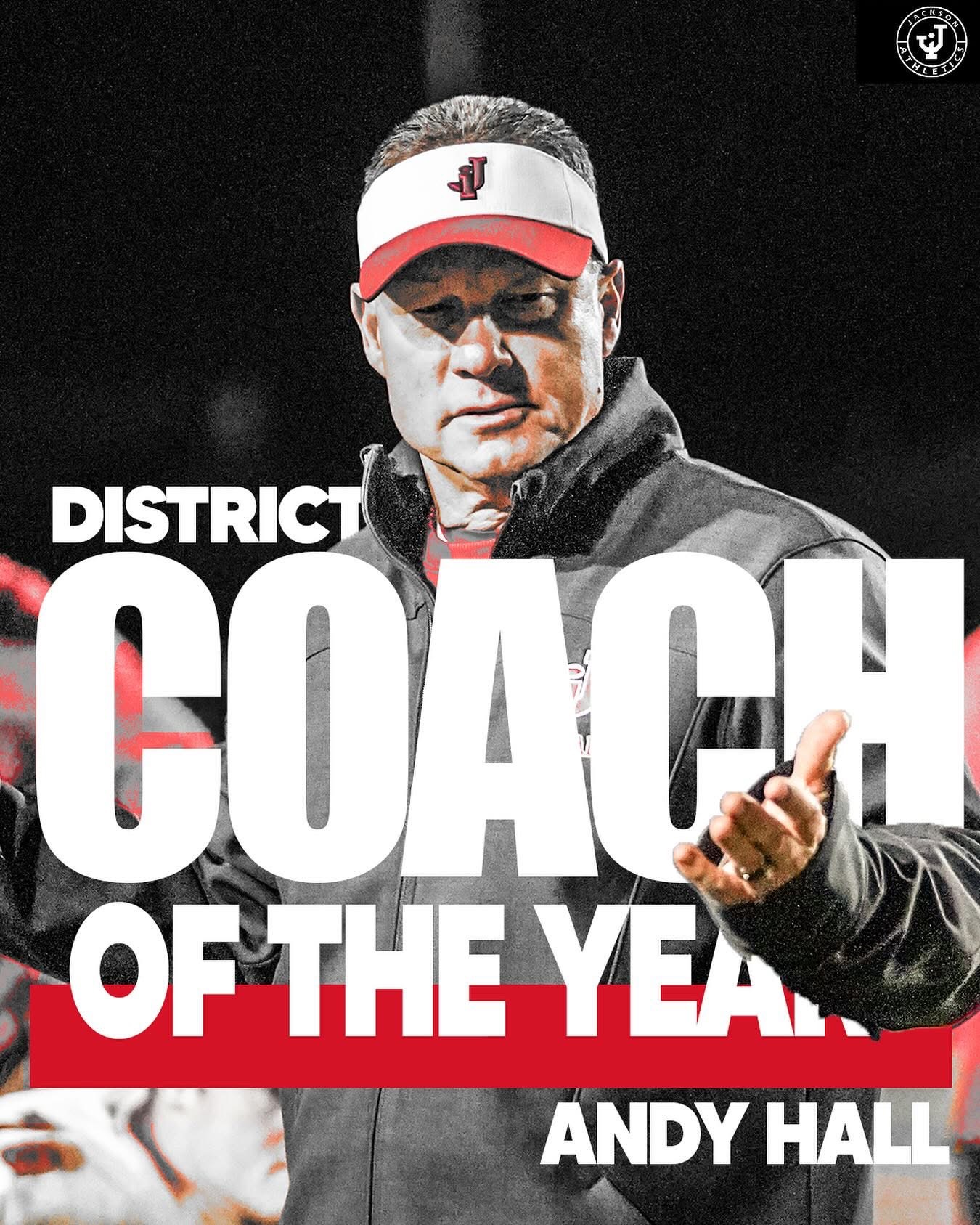 Jackson Head Football Coach Andy Hall